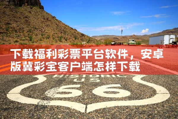 下载福利彩票平台软件